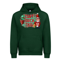 Forest Green Christmas Can't Touch This Elf Urban Hoodie - FaDigitalArtStudio