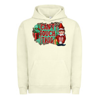 Pigment Pistachio Christmas Can't Touch This Elf Urban Hoodie - FaDigitalArtStudio