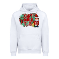 White Christmas Can't Touch This Elf Urban Hoodie - FaDigitalArtStudio