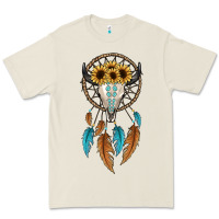 Bone dreamer catcher bull skull Premium Tee - JahusDesignShop