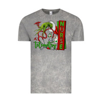 Cloud Rock grinch hand telemetry nurse Vintage Tee - NancyCooperArtShop