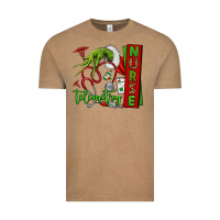Vintage Coffee grinch hand telemetry nurse Vintage Tee - NancyCooperArtShop