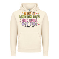 Vintage Artic god is within her she will not fall Vintage Hoodie - MaliasSmallBusiness