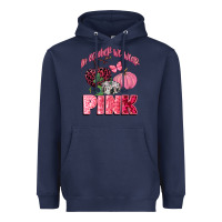 Navy in october we wear pink Heavyweight Hoodie - CowGirlArtShop