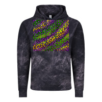 Cloud Black mardi gras leopard background Vintage Hoodie - RanaPortraitStore