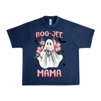 Navy boo jee mama Urban Heavy Tee - MaliasSmallBusiness