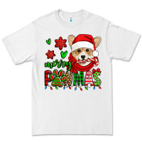 White merry pawmas christmas corgi Premium Tee - Jasminsmagicworld