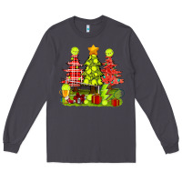 Smoke Christmas With Tennis Trees Long Sleeve Tee - BundleAndBundleShop