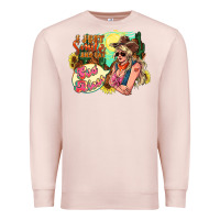 Pale Pink I just smile and say god bless Premium Sweatshirt - HowdyJamesFarm