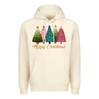 Sandshell merry christmas trees Premium Hoodie - CowGirlArtShop