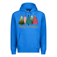 True Royal merry christmas trees Premium Hoodie - CowGirlArtShop