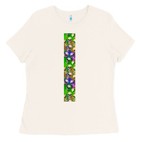 Bone Halloween Key Fob Ladies Tee - BundleAndBundleShop