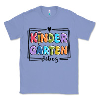 Colony Blue kinder garten vibes Classic Tee - MaliasSmallBusiness
