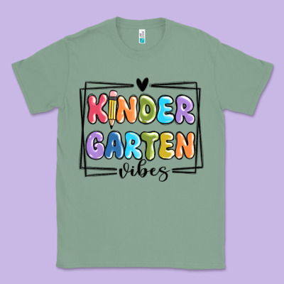 Kinder Garten Vibes Classic Tee Designed By Maliassmallbusiness