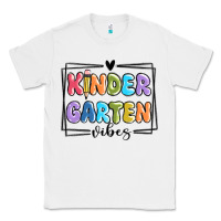 White kinder garten vibes Classic Tee - MaliasSmallBusiness