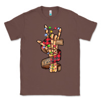 Chestnut merry christmas skeleton hand Classic Tee - CowhideDigitalArt