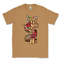 Toasted Coconut merry christmas skeleton hand Classic Tee - CowhideDigitalArt
