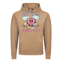 Vintage Coffee self love social club Vintage Hoodie - MaliasSmallBusiness