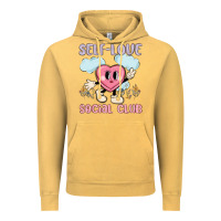 Vintage Mustard self love social club Vintage Hoodie - MaliasSmallBusiness