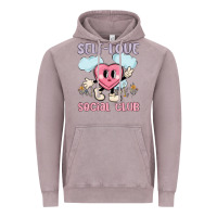 Vintage Zinc self love social club Vintage Hoodie - MaliasSmallBusiness