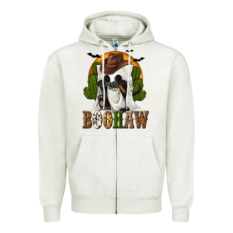Boohaw Western Zipper Hoodie by texasbilliewilder | Teevron