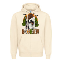 Sandshell Boohaw Western Zipper Hoodie - texasbilliewilder