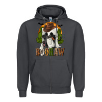 Smoke Boohaw Western Zipper Hoodie - texasbilliewilder