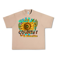 Burro raised on country  sunshine Urban Heavy Tee - NancyCooperArtShop