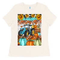 Bone fall farm tractor air freshener Ladies Tee - Artiststas