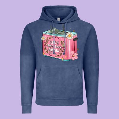 Let S Get This Bread Malia Vintage Hoodie Designed By Maliassmallbusiness