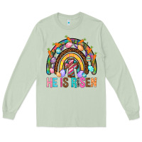 Matcha He Is Risen Rainbow Long Sleeve Tee - BundleAndBundleShop
