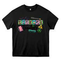 Black science teacher Heavy Core Tee - AdoDesignShop