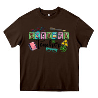 Chocolate Brown science teacher Heavy Core Tee - AdoDesignShop
