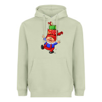 Matcha cute christmas gnome Heavyweight Hoodie - CowGirlArtShop