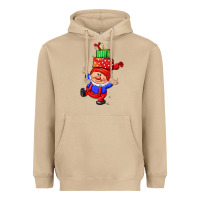 Mushroom cute christmas gnome Heavyweight Hoodie - CowGirlArtShop