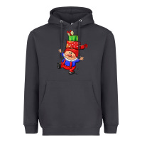 Smoke cute christmas gnome Heavyweight Hoodie - CowGirlArtShop