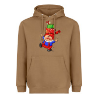 Toasted Coconut cute christmas gnome Heavyweight Hoodie - CowGirlArtShop