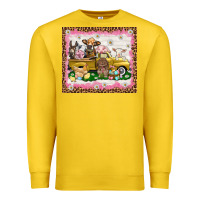 Lemon Easter Day with farm animals tumbler Premium Sweatshirt - HowdyJamesFarm