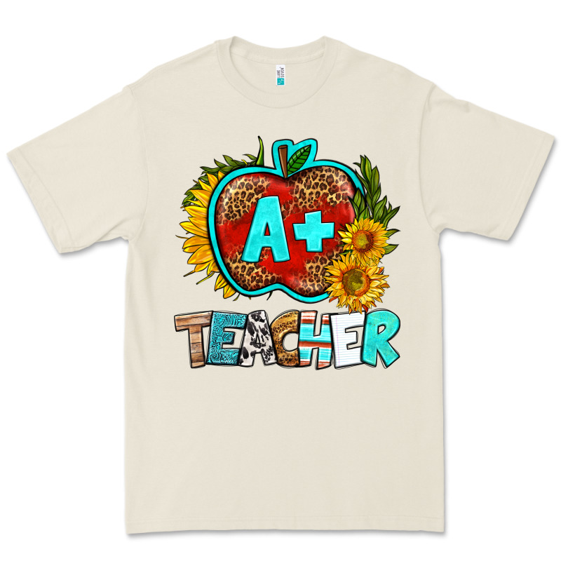 A+ Teacher Apple Premium Tee by BundleAndBundleShop | Teevron
