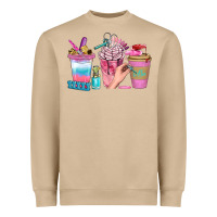 Mushroom Nail Coffee Cups With Rings Bbs Heavyweight Sweatshirt - BundleAndBundleShop