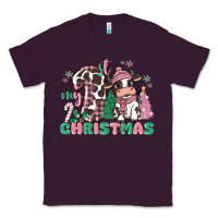 Plum my first christmas cow Classic Tee - MaliasSmallBusiness