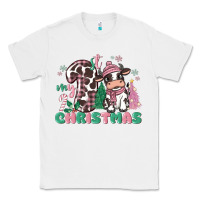 White my first christmas cow Classic Tee - MaliasSmallBusiness