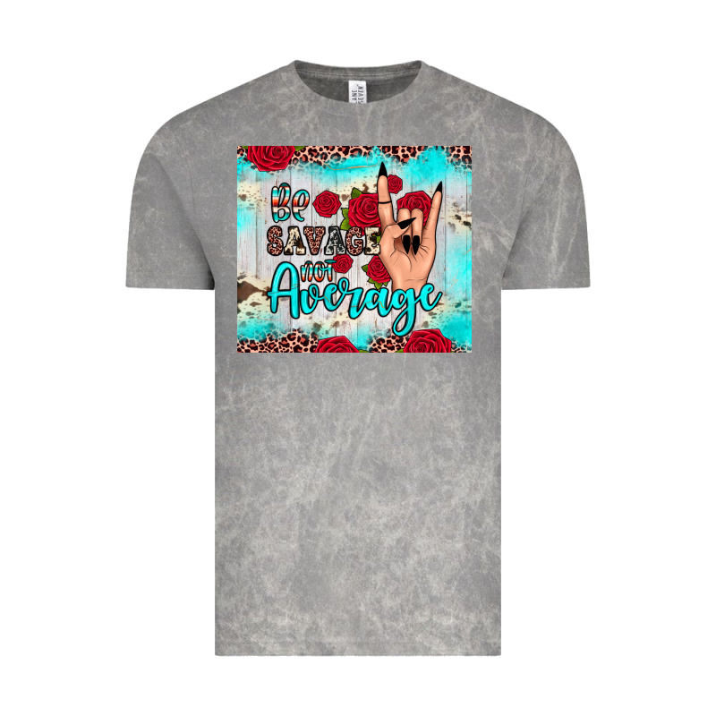 Be Savage Not Average Vintage Tee by JahusDesignShop | Teevron