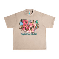 French Oak rn registered nurse western Urban Heavy Tee - NancyCooperArtShop