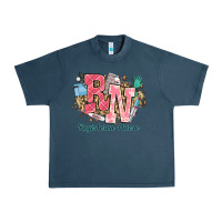 Midnight Navy rn registered nurse western Urban Heavy Tee - NancyCooperArtShop