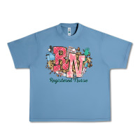 Pebble Blue rn registered nurse western Urban Heavy Tee - NancyCooperArtShop
