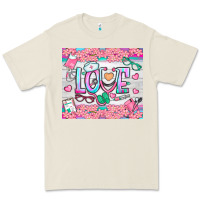 Bone watercolor love nurse tumbler Premium Tee - BundleAndBundleShop