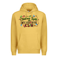 Antique Gold christmas lights are my favorite color Premium Hoodie - CowGirlArtShop