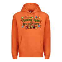 Carrot christmas lights are my favorite color Premium Hoodie - CowGirlArtShop