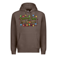 Coffee christmas lights are my favorite color Premium Hoodie - CowGirlArtShop